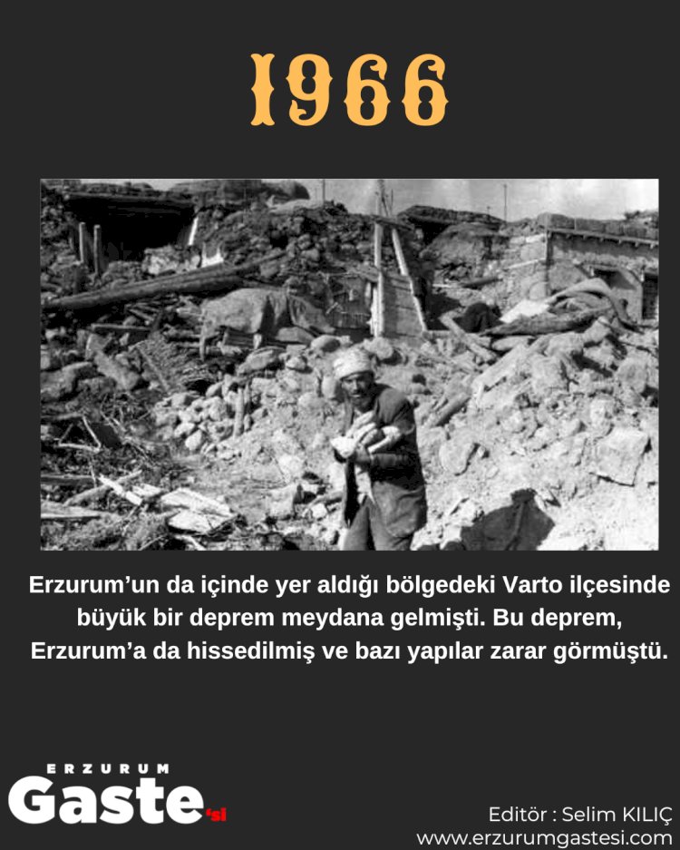 Erzurum ve Çevresinde Gerçekleşen Depremler !